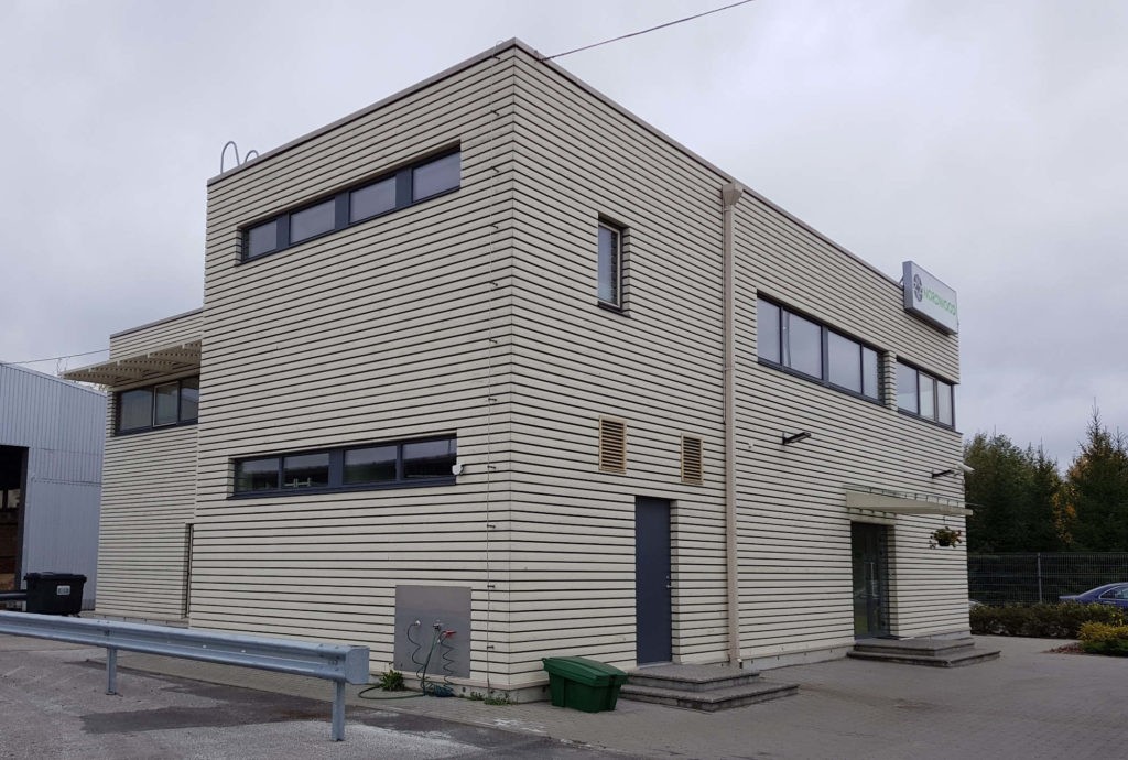 Büroohoone ehitustööd